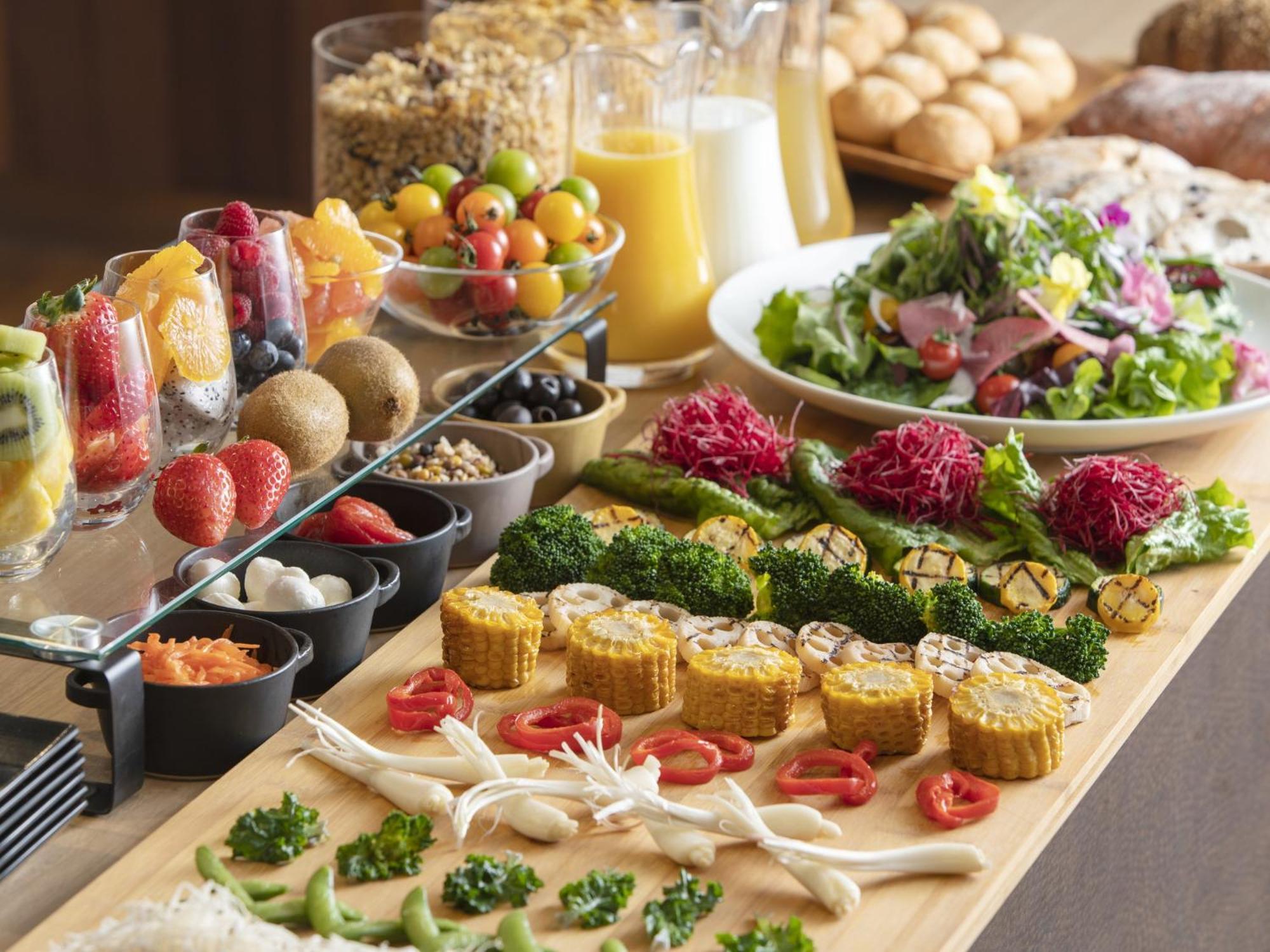 Villa Fontaine Premier Haneda Airport Tokyo Exterior photo A buffet at a restaurant