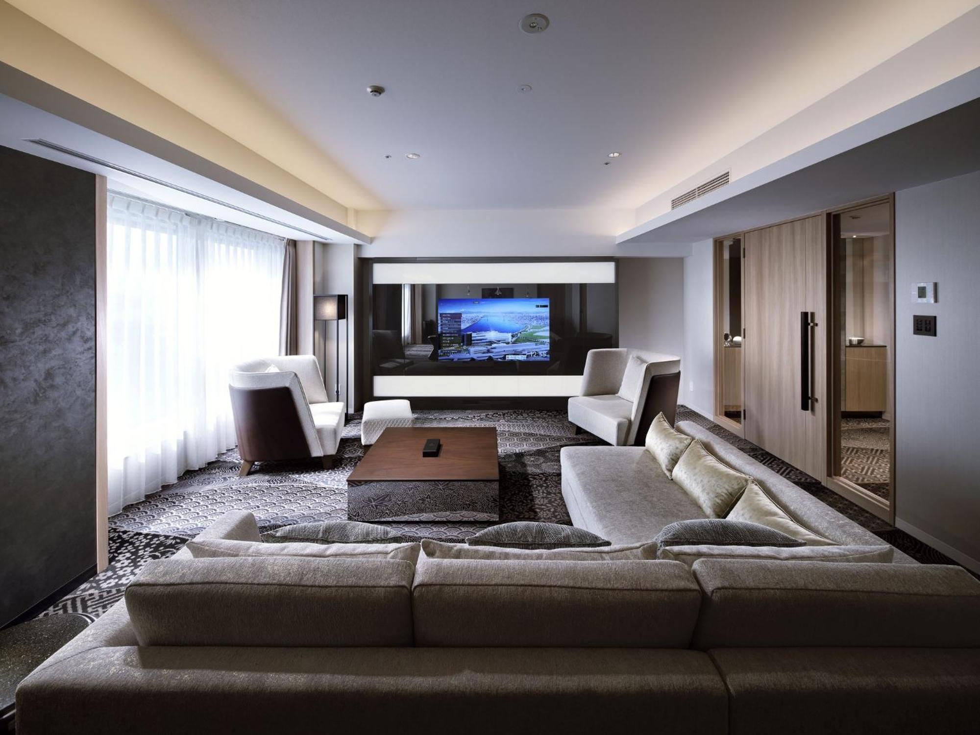 Villa Fontaine Premier Haneda Airport Tokyo Exterior photo A living room in a hotel